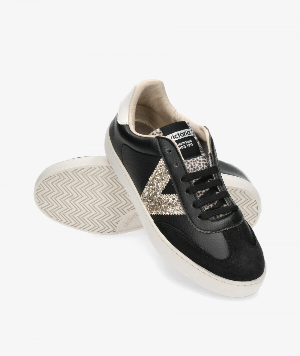 Deportivos Victoria  1126198 en negro Deportivos Victoria  1126198 en negro