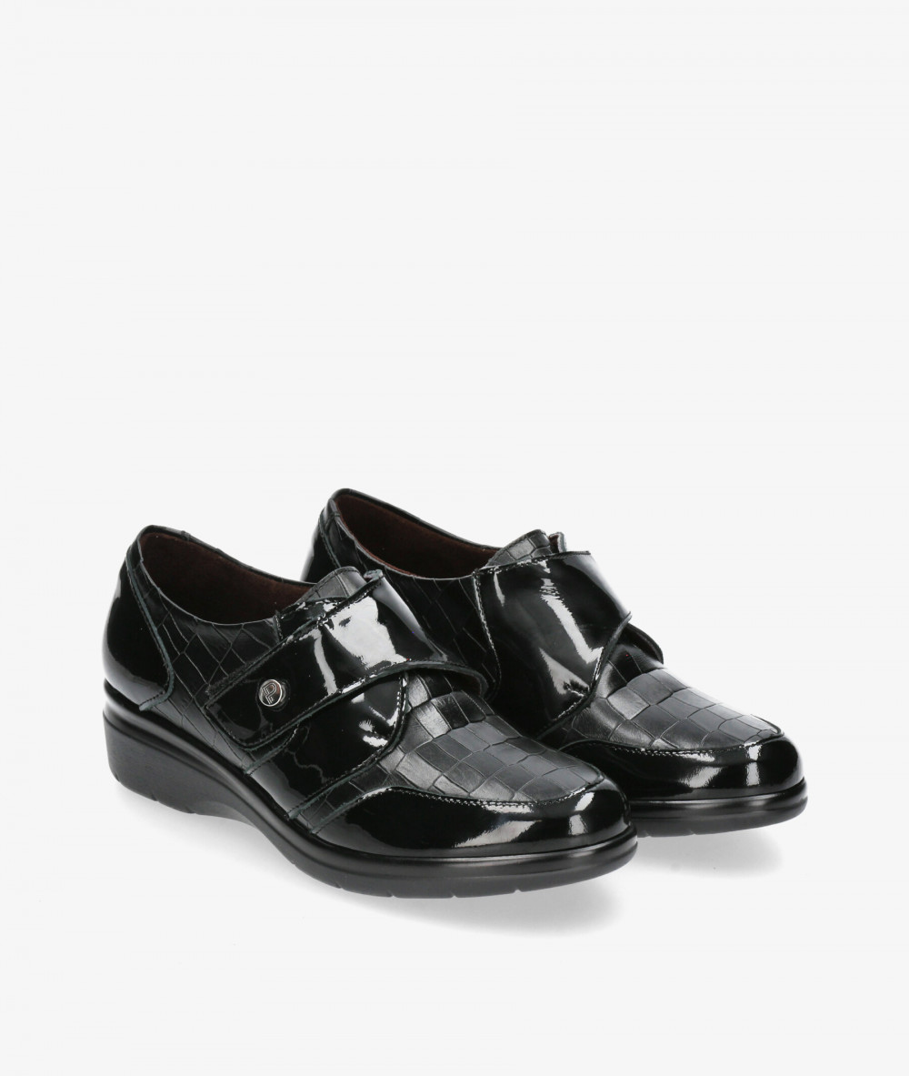 Zapatos confort Pitillos 10025 en negro Zapatos confort Pitillos 10025 en negro