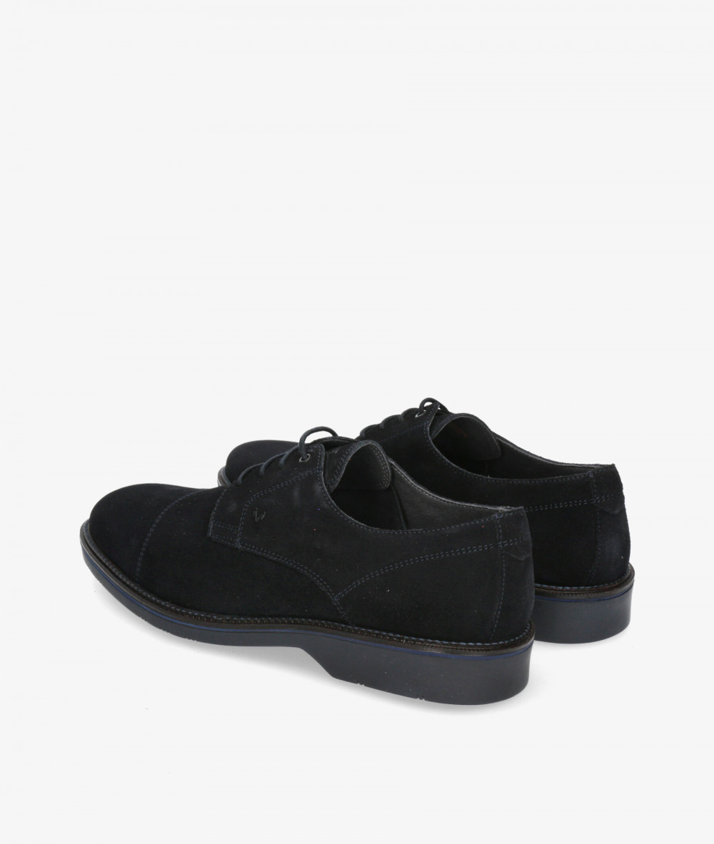 Zapatos de vestir MARTINELLI 1689-2885 en ante azul Zapatos de vestir MARTINELLI 1689-2885 en ante azul