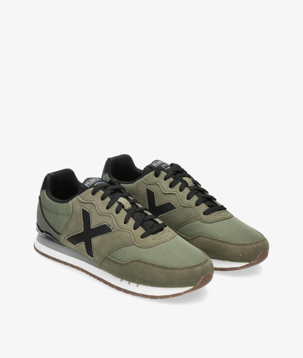 Deportivos MUNICH  DASH SPORT en caki Deportivos MUNICH  DASH SPORT en caki