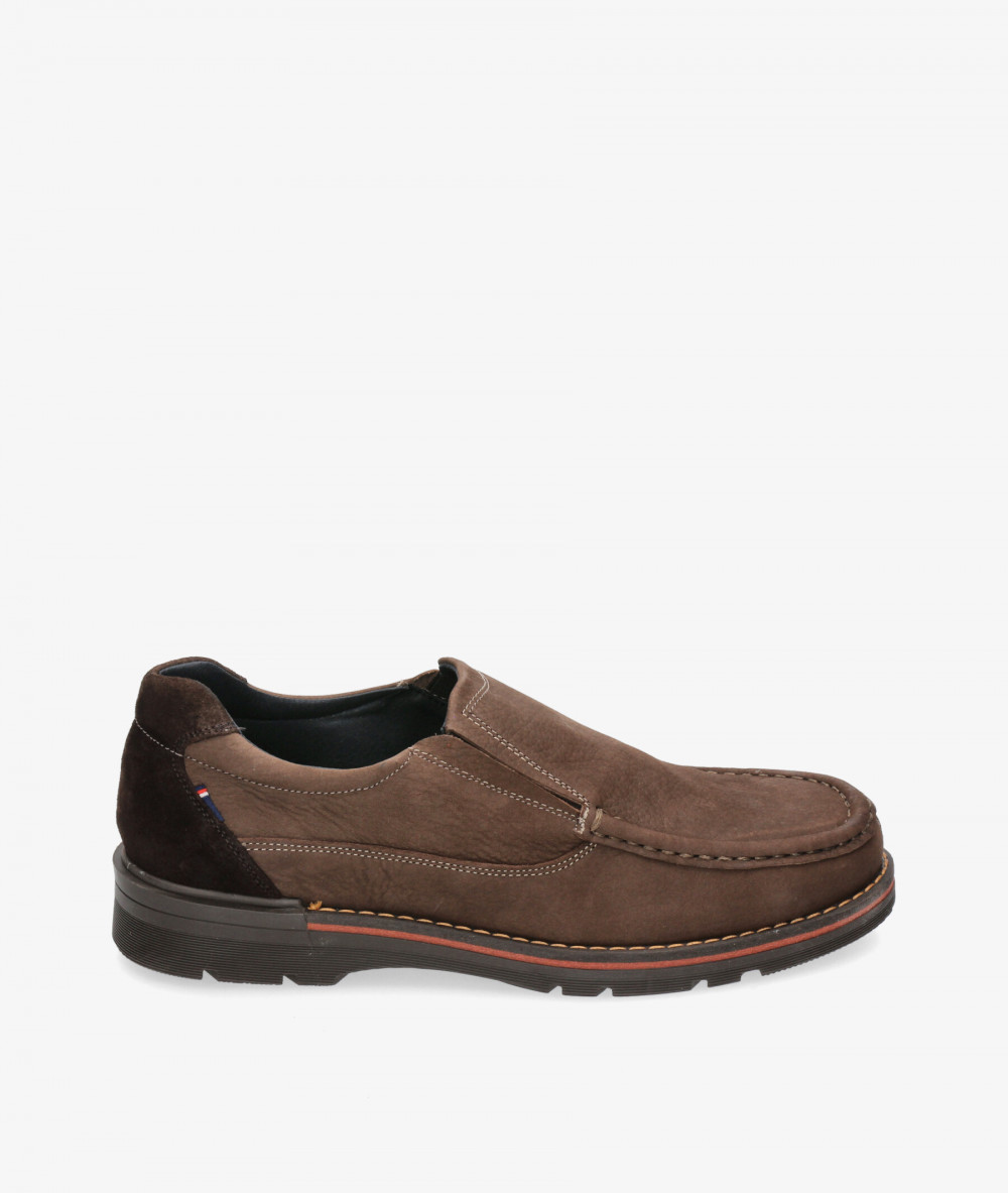 Zapatos casual Traveris 58309 en nobuck marrón Zapatos casual Traveris 58309 en nobuck marrón