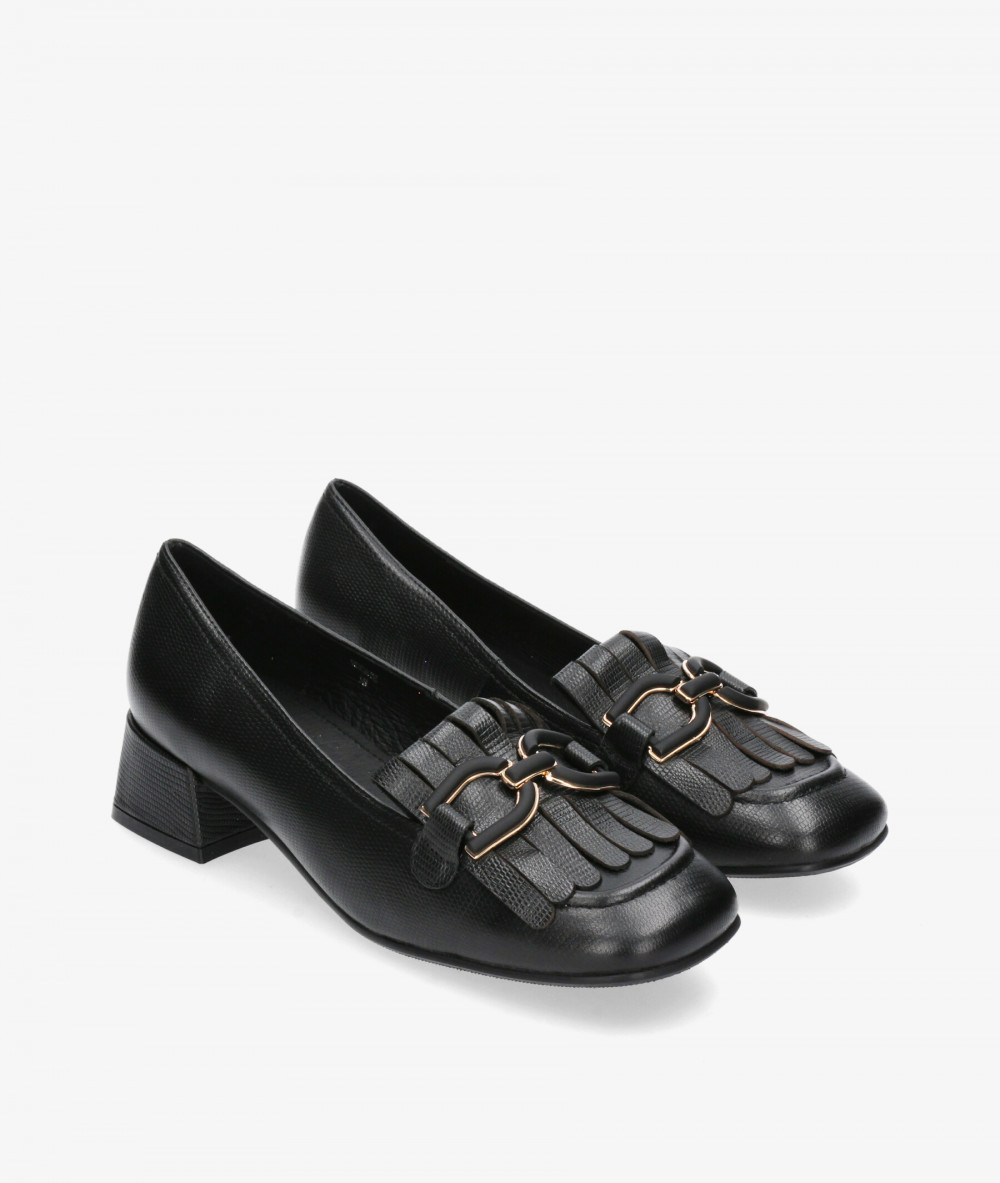 Mocasines Stephen Allen HECATE  38205-C9 en negro Mocasines Stephen Allen HECATE  38205-C9 en negro