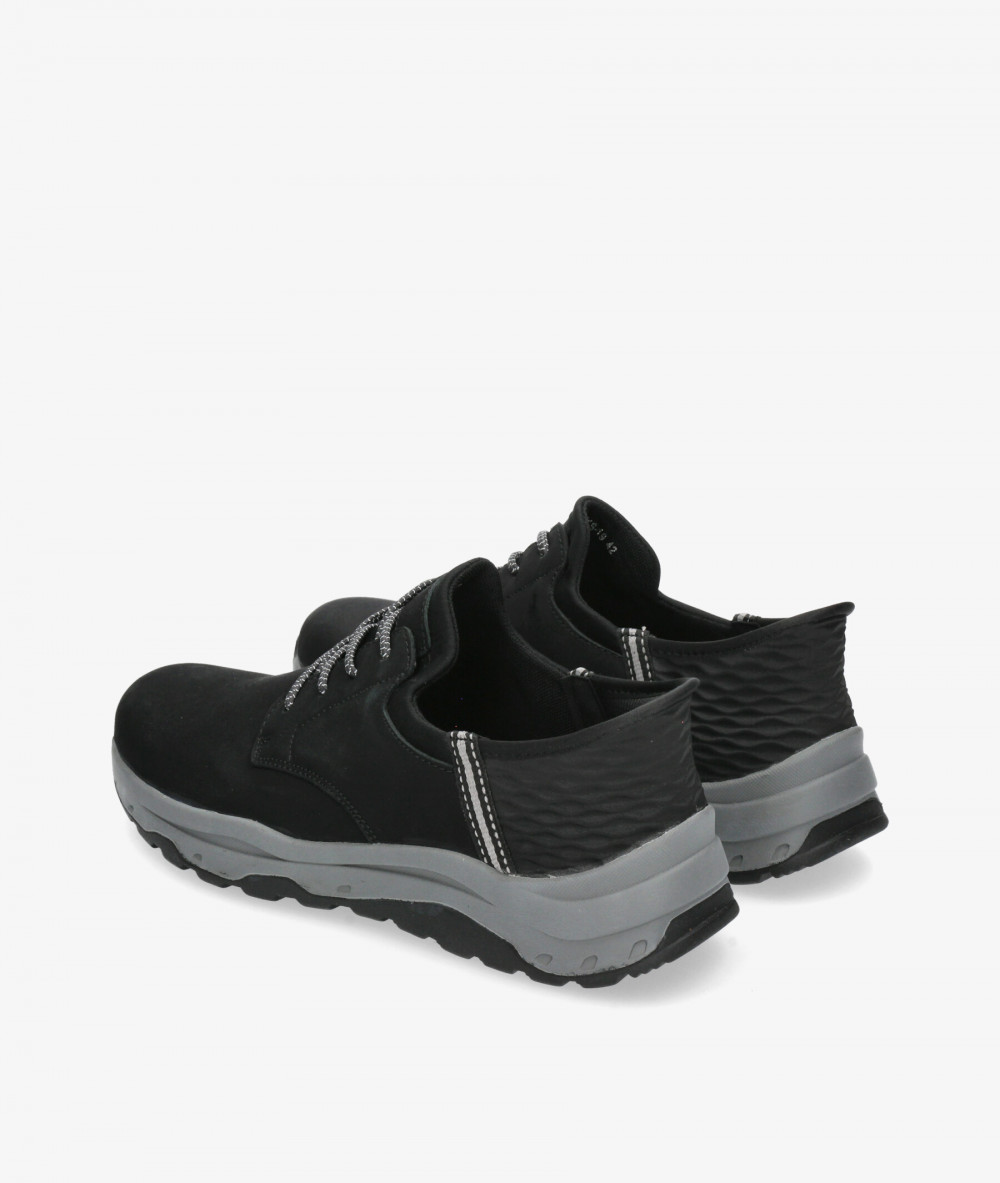 Zapatos casual Rhostock JACKS-19  DB21232-20 en negro Zapatos casual Rhostock JACKS-19  DB21232-20 en negro