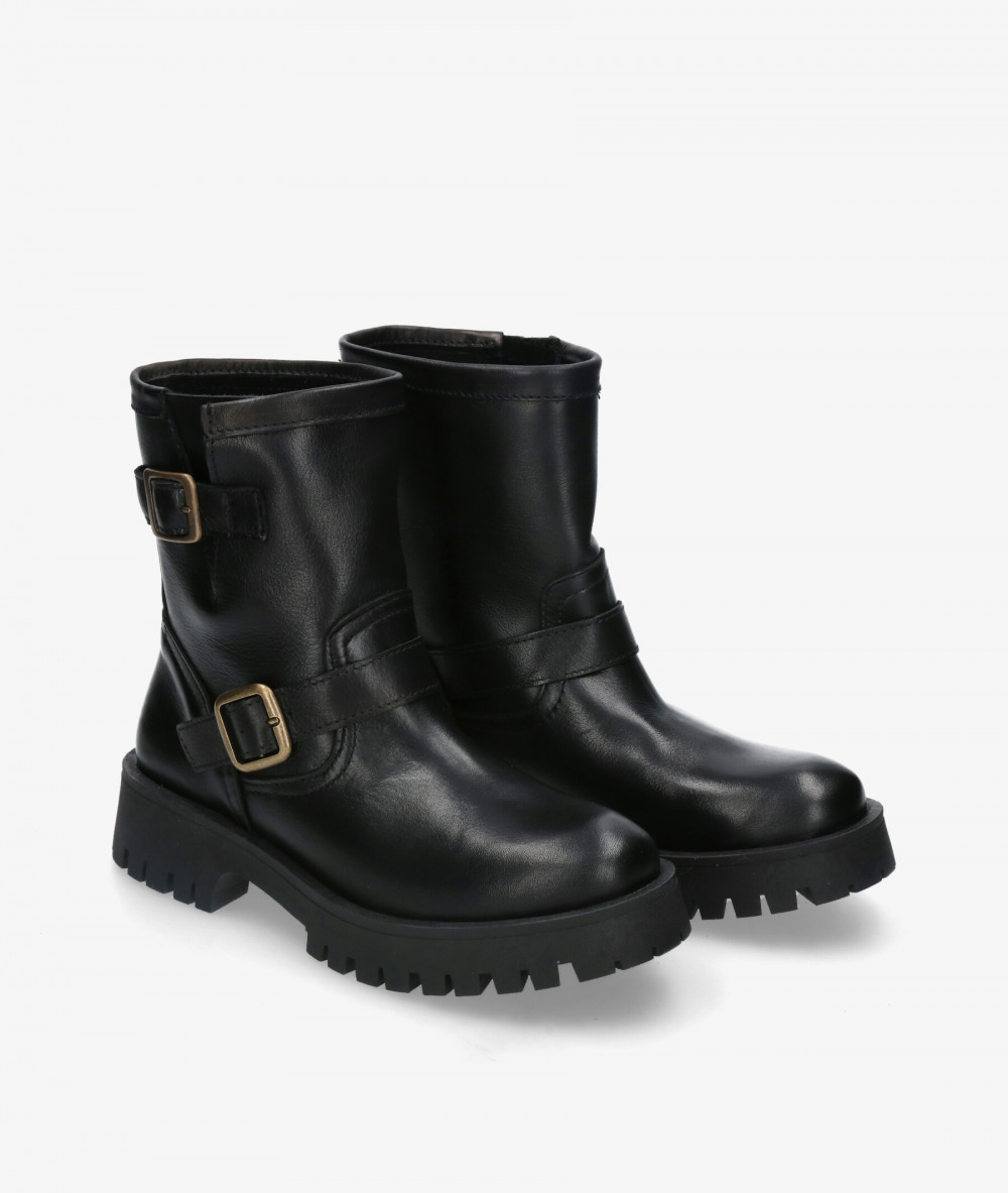 Botines Rhostock  14108 en negro Botines Rhostock  14108 en negro
