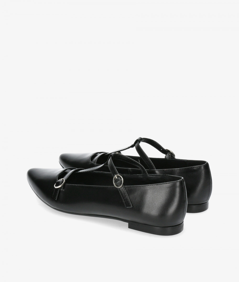 Zapatos planos Bryan 23532 en negro Zapatos planos Bryan 23532 en negro