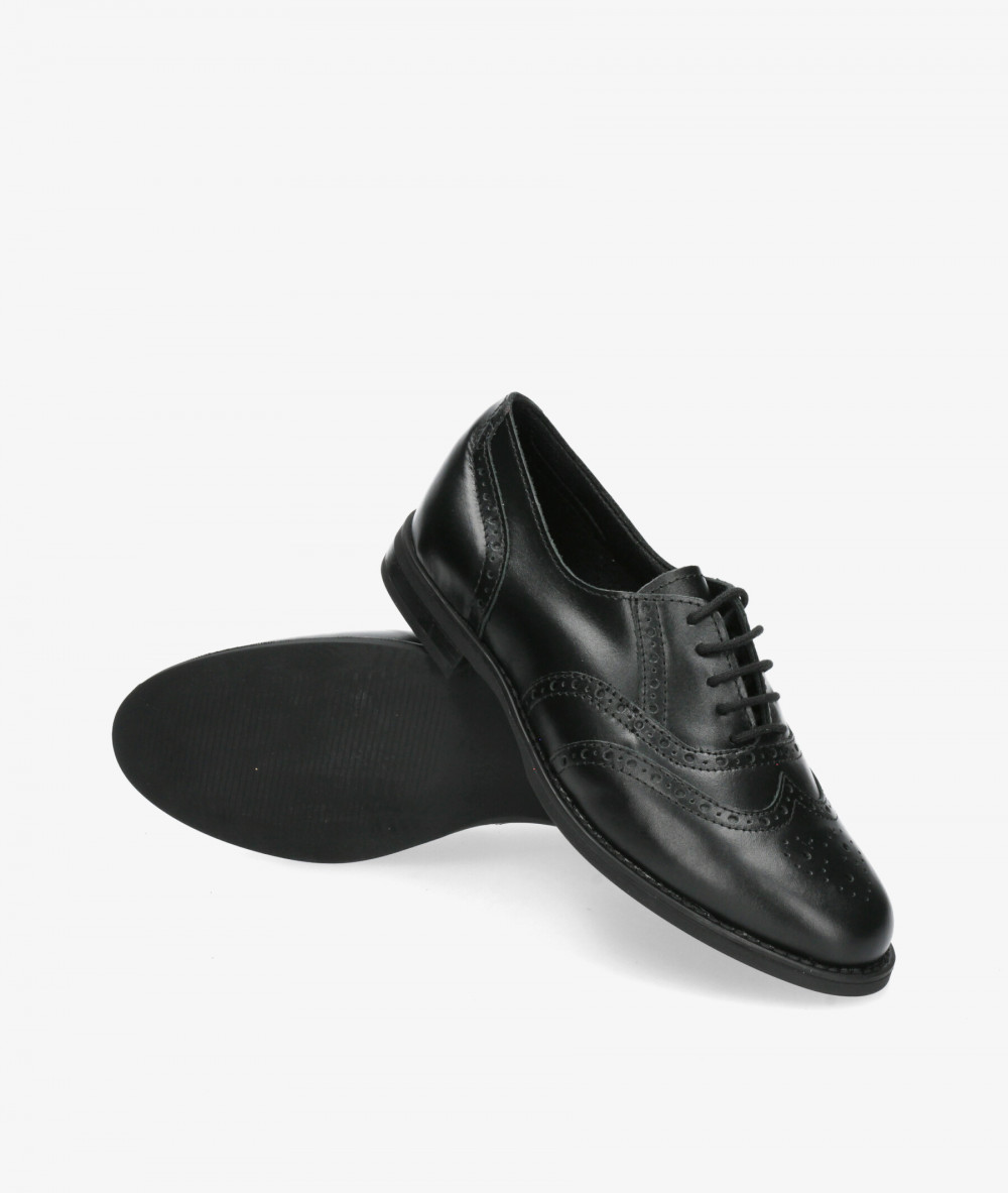 Zapatos inglés Funny Lola 1109 en negro Zapatos inglés Funny Lola 1109 en negro