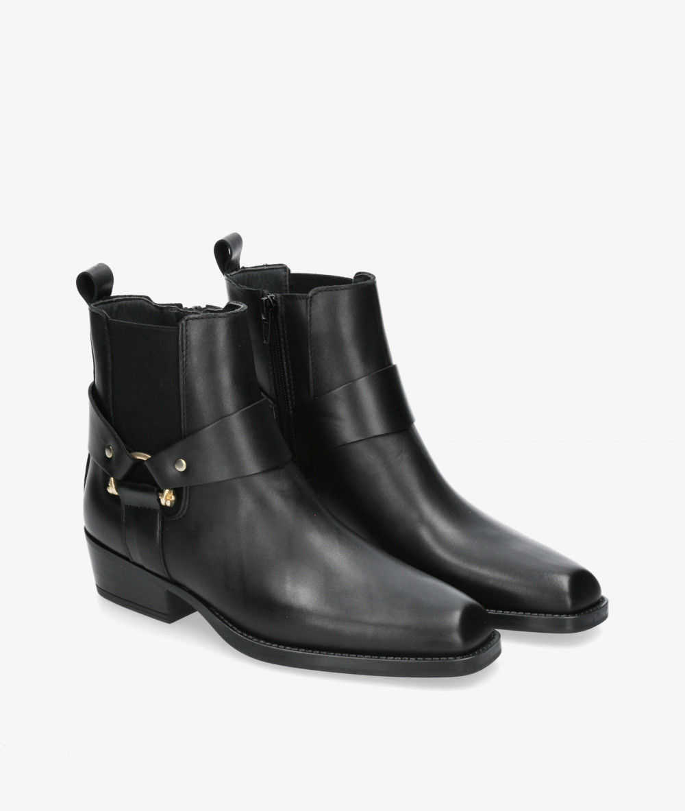 Botines Alpe  5294 en negro Botines Alpe  5294 en negro