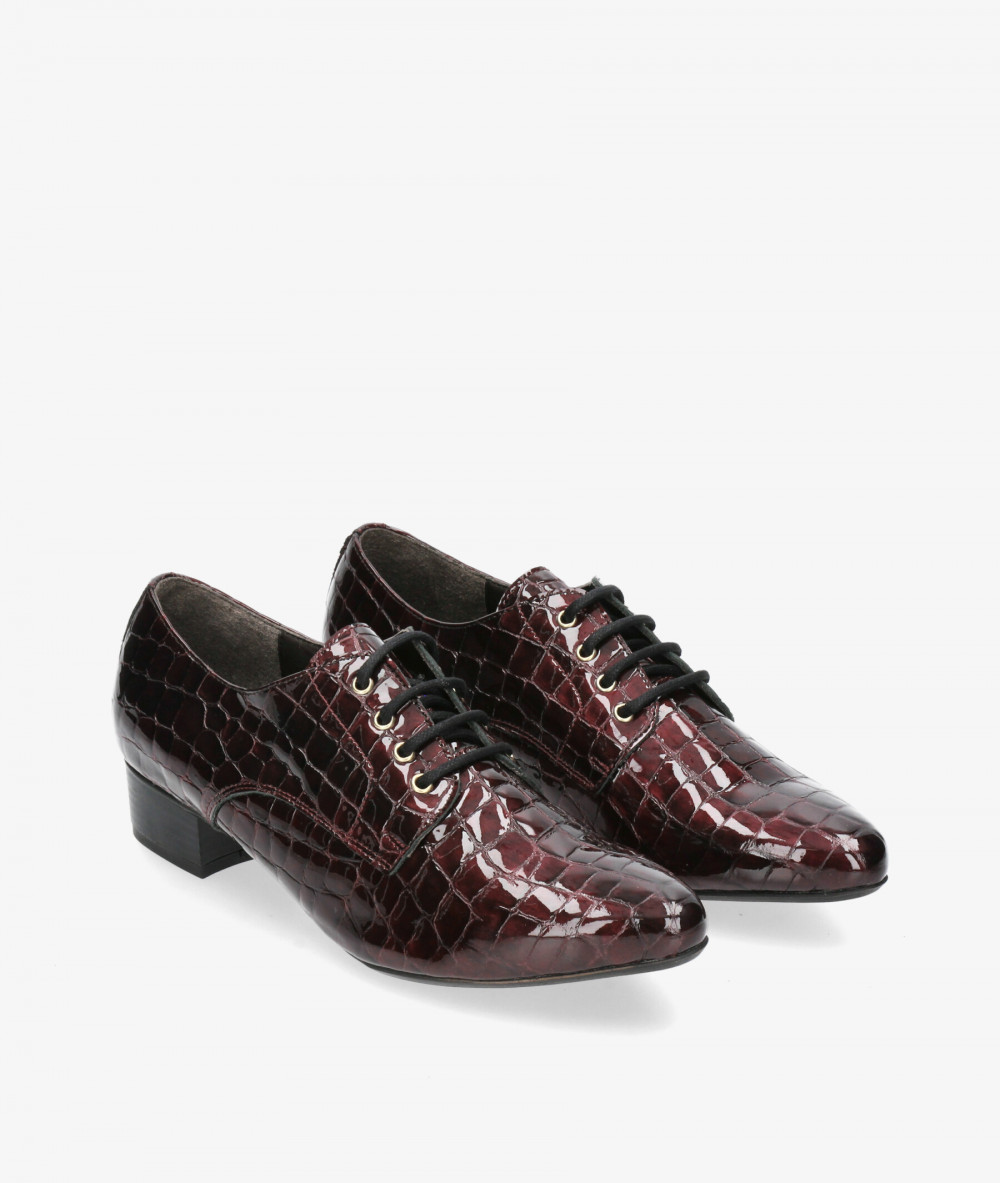 Zapatos de tacón Kénnebec 684 OJETES en charol burdeos Zapatos de tacón Kénnebec 684 OJETES en charol burdeos