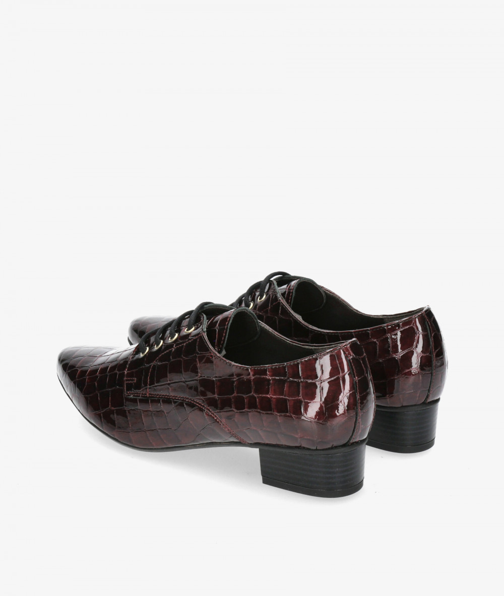 Zapatos de tacón Kénnebec 684 OJETES en charol burdeos Zapatos de tacón Kénnebec 684 OJETES en charol burdeos