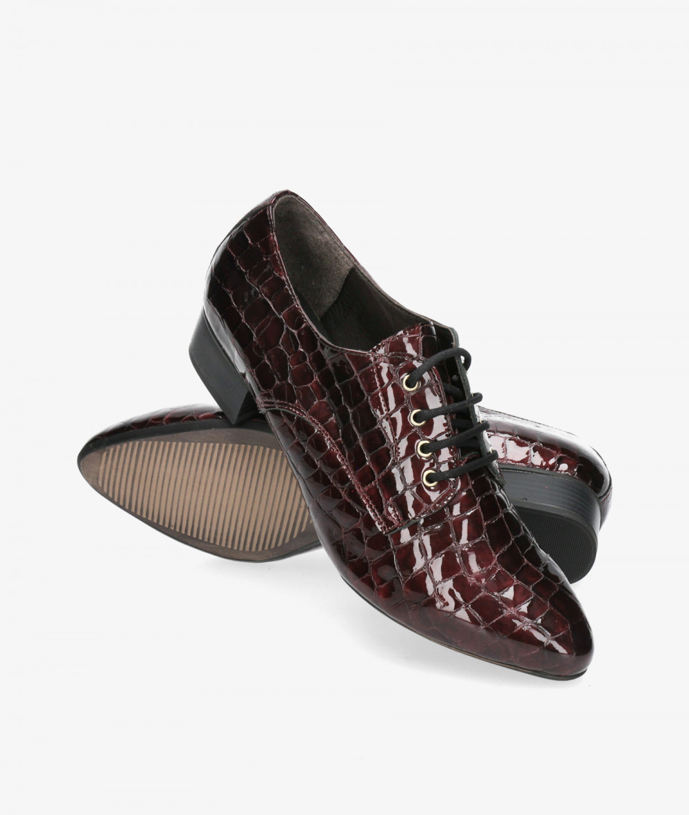 Zapatos de tacón Kénnebec 684 OJETES en charol burdeos Zapatos de tacón Kénnebec 684 OJETES en charol burdeos