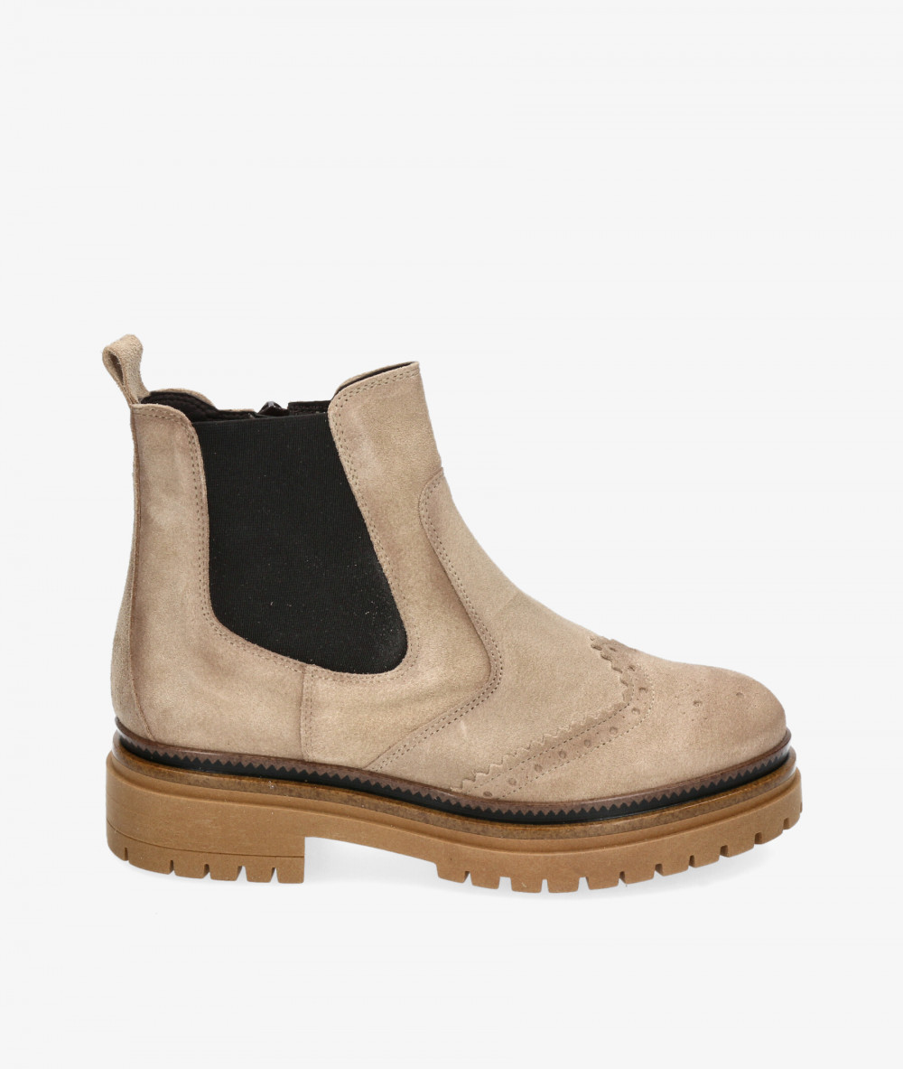 Botines bloom&you  FATIMA en serraje beige Botines bloom&you  FATIMA en serraje beige