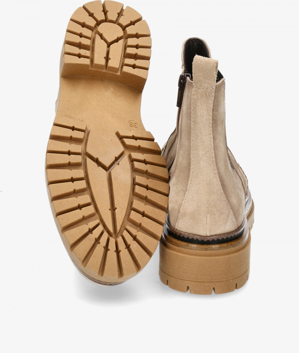 Botines bloom&you  FATIMA en serraje beige Botines bloom&you  FATIMA en serraje beige