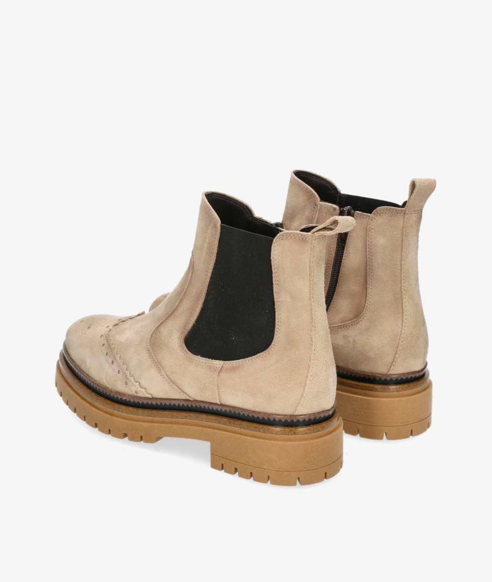 Botines bloom&you  FATIMA en serraje beige Botines bloom&you  FATIMA en serraje beige
