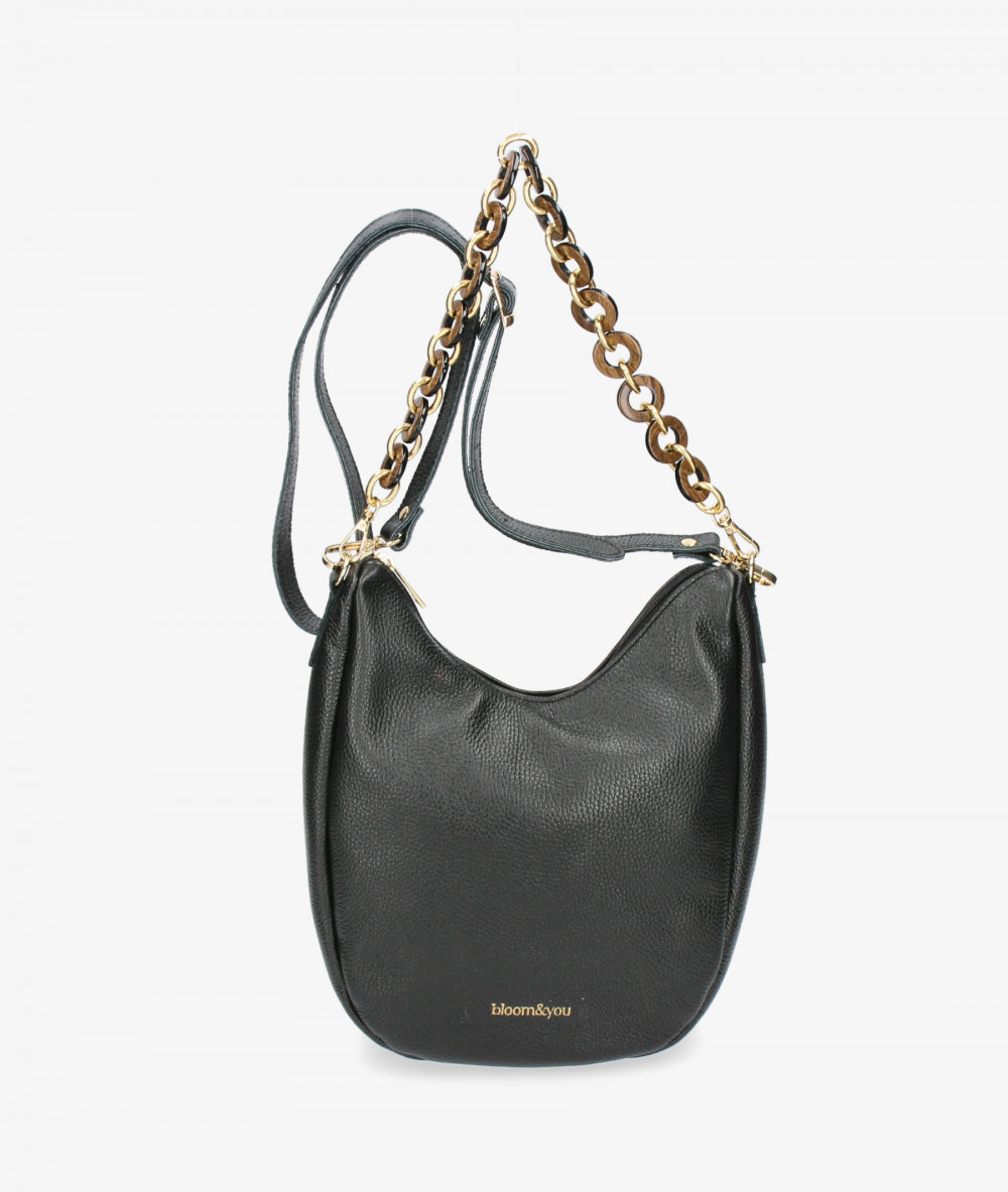 Bolso de piel bloom&you BLOOM SMILE en negro Bolso de piel bloom&you BLOOM SMILE en negro