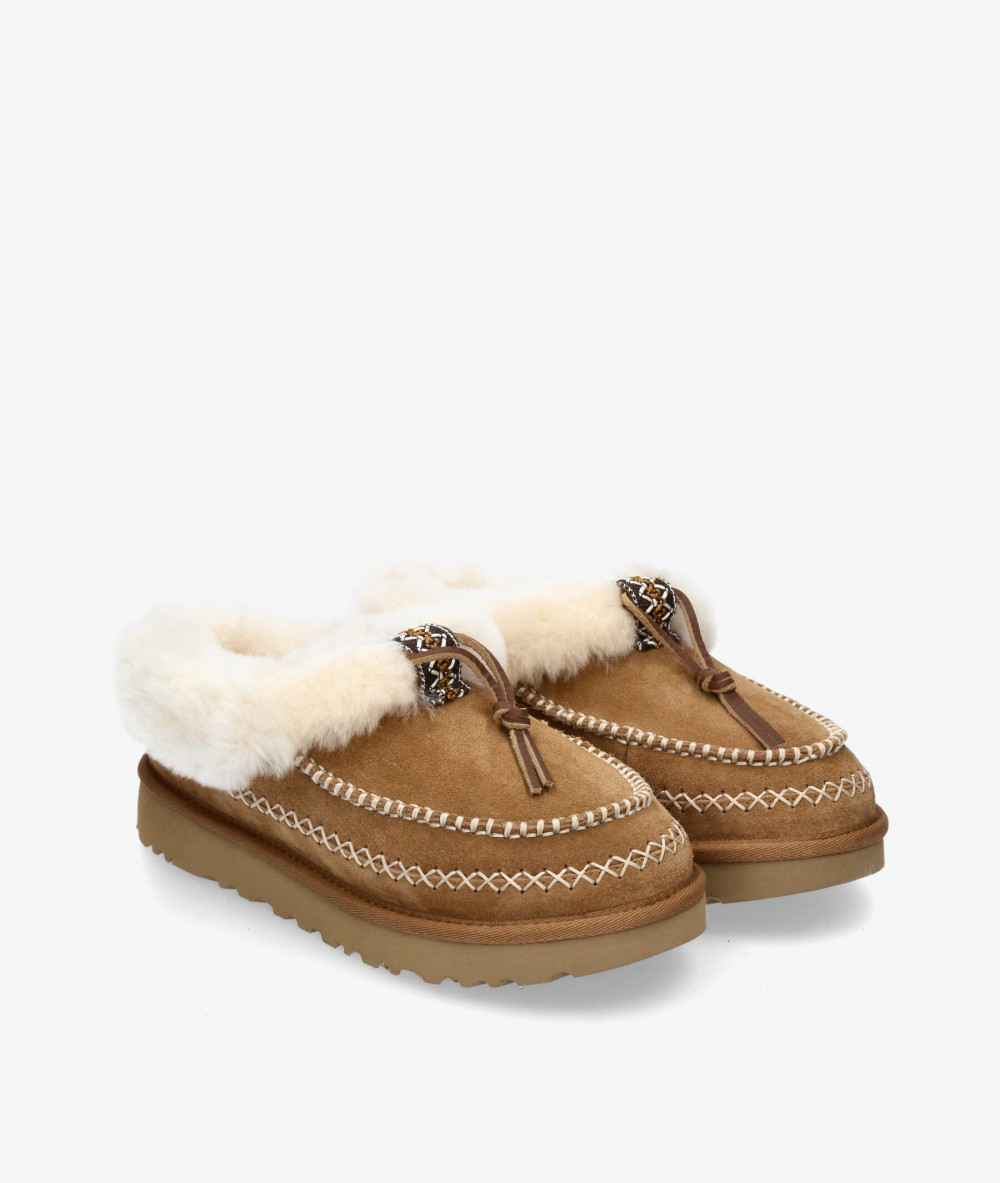 Botas de pelo UGG TASMAN ALPINE en cuero Botas de pelo UGG TASMAN ALPINE en cuero