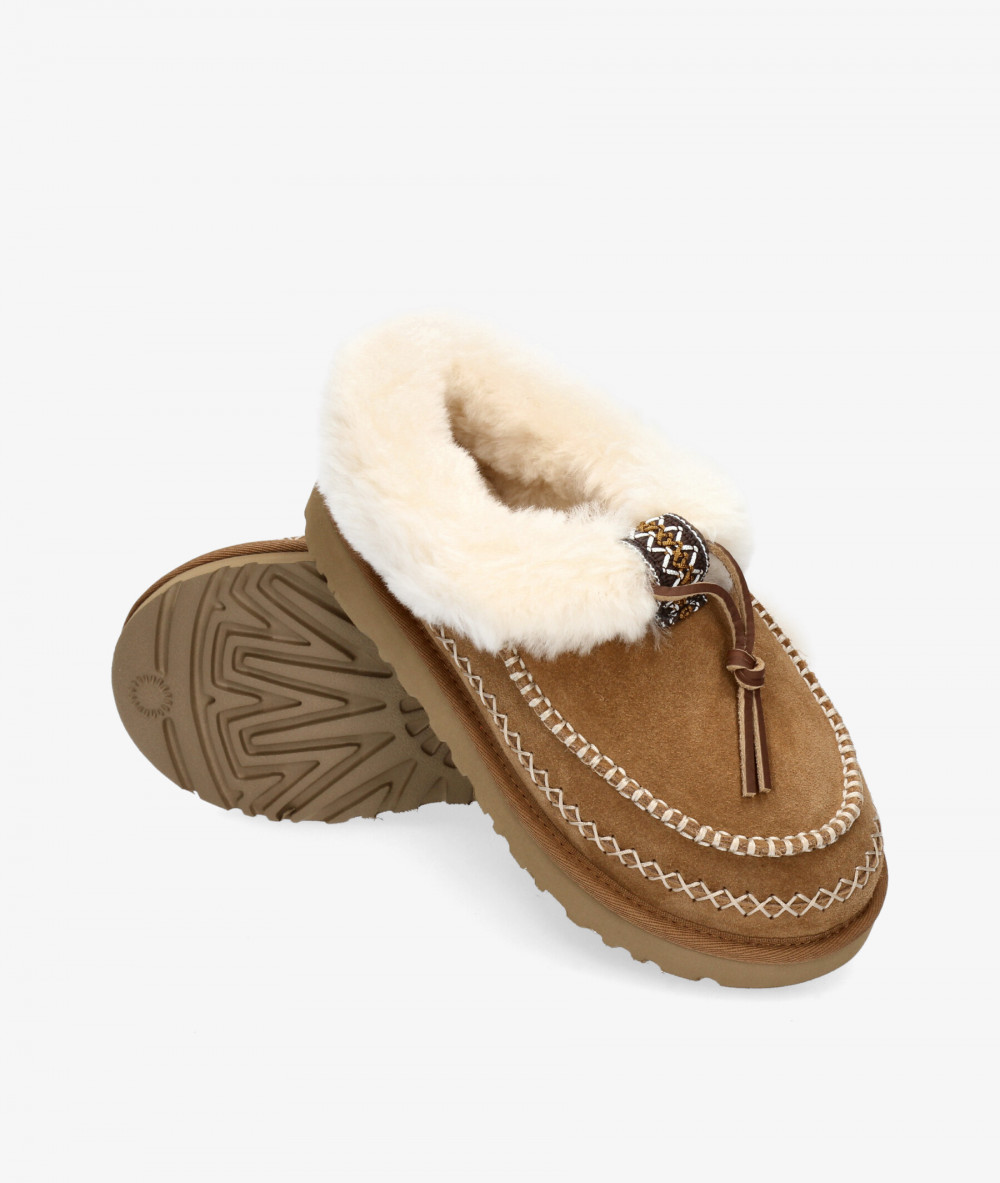 Botas de pelo UGG TASMAN ALPINE en cuero Botas de pelo UGG TASMAN ALPINE en cuero