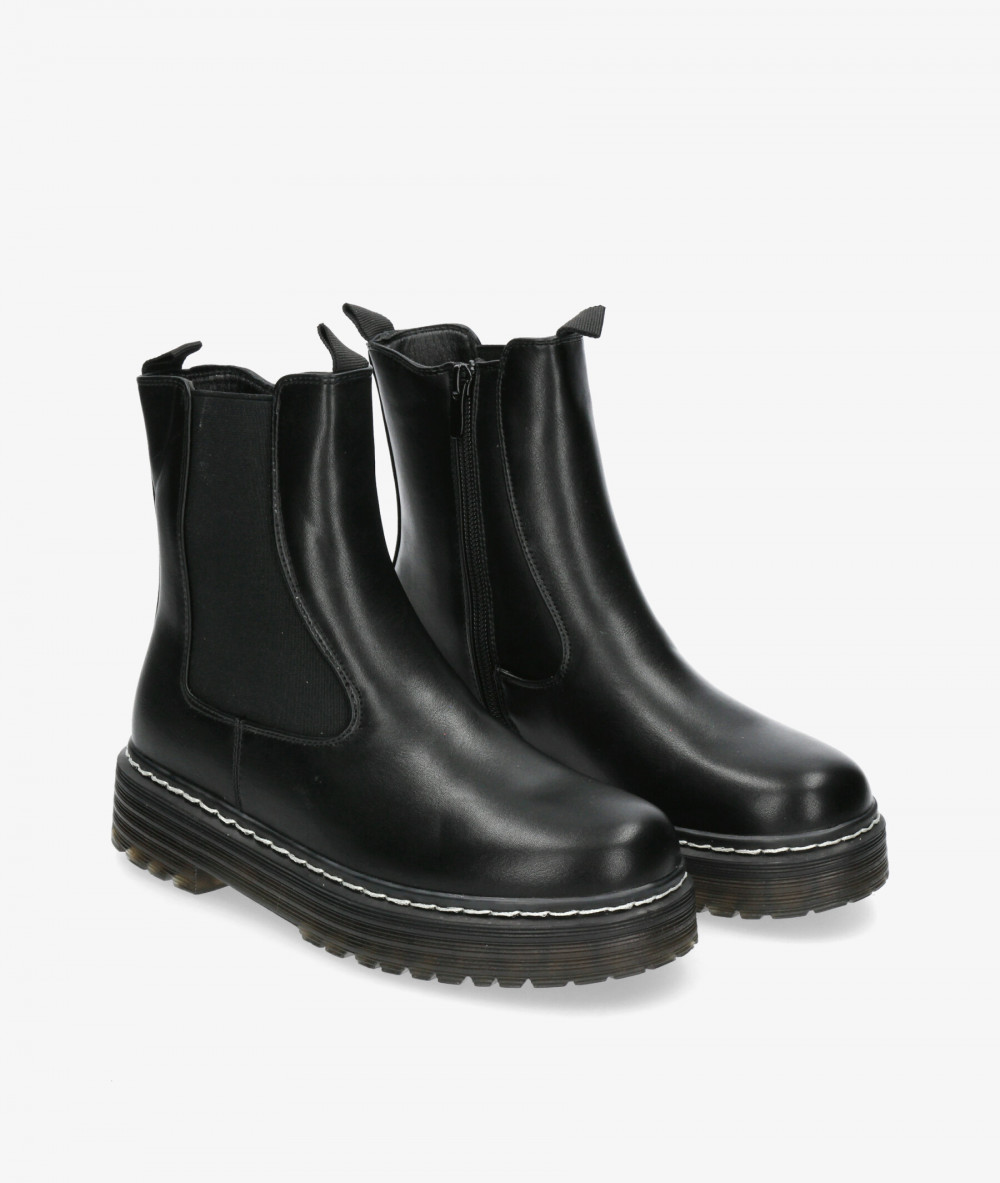 Botines D'angela  27716 en negro Botines D'angela  27716 en negro