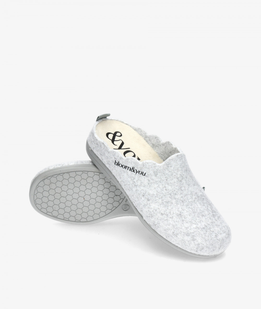 bloom&you Chinela BLOOM SLIPPERS in grey bloom&you Chinela BLOOM SLIPPERS in grey