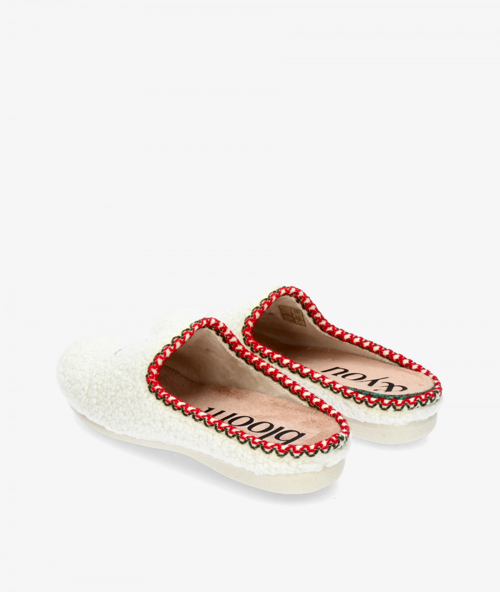 bloom&you Chinela BLOOM ETHNIC SLIPPERS in off-white bloom&you Chinela BLOOM ETHNIC SLIPPERS in off-white