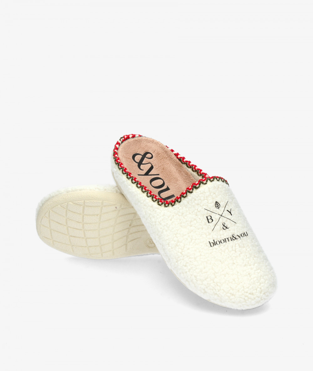 bloom&you Chinela BLOOM ETHNIC SLIPPERS in off-white bloom&you Chinela BLOOM ETHNIC SLIPPERS in off-white