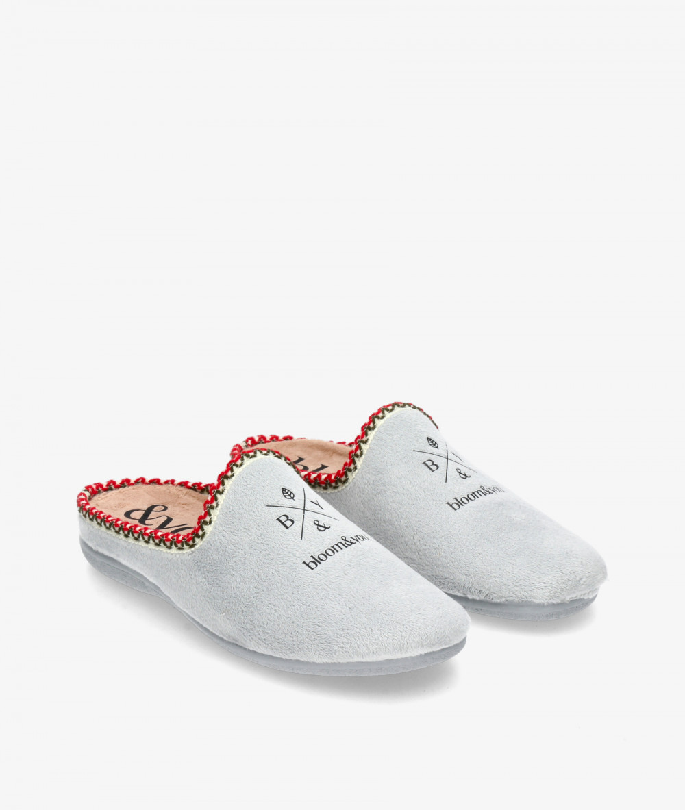 bloom&you Chinela BLOOM ETHNIC SLIPPERS in grey bloom&you Chinela BLOOM ETHNIC SLIPPERS in grey