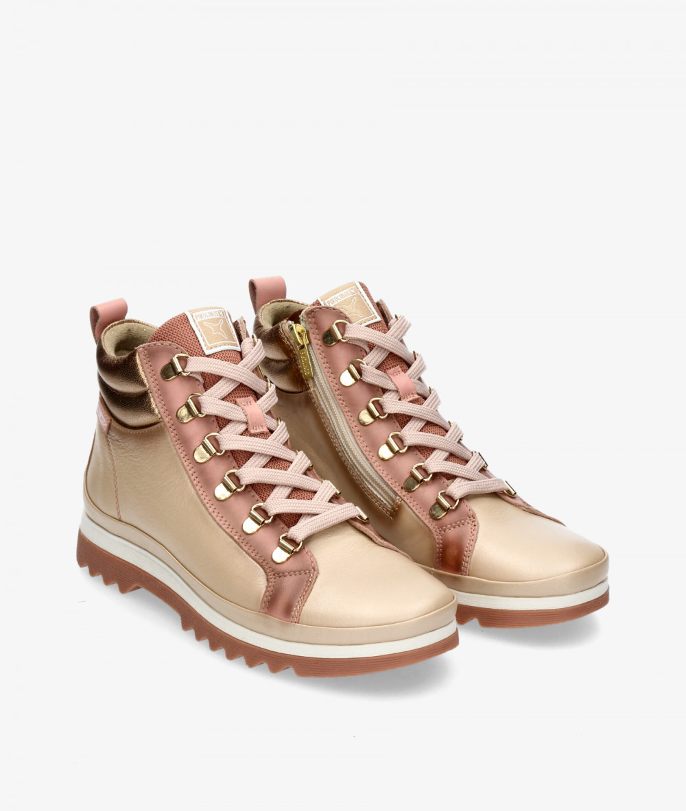 Botines Pikolinos  W3W-8564 en beige