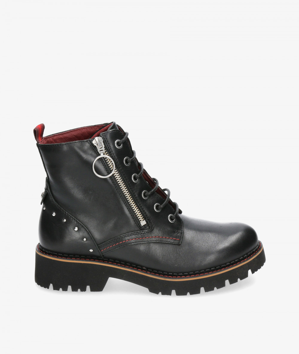 Botines Pikolinos W6S-8619 en negro