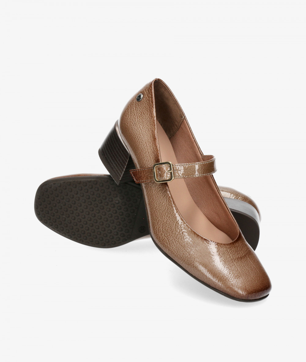 Zapatos de vestir pabloochoa.shoes 9992 en charol taupe Zapatos de vestir pabloochoa.shoes 9992 en charol taupe