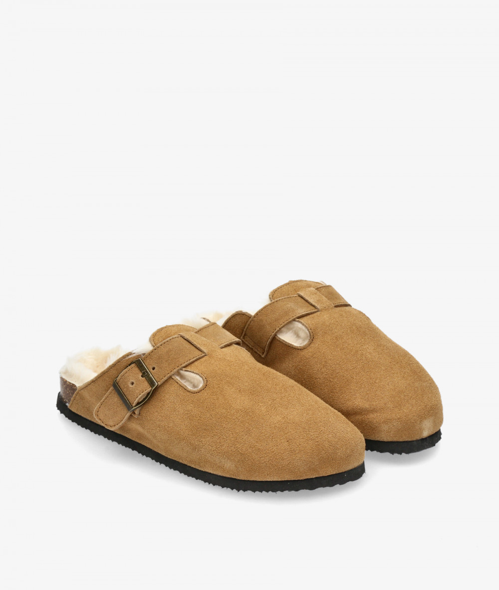 Zuecos bloom&you HARBIN en serraje camel Zuecos bloom&you HARBIN en serraje camel