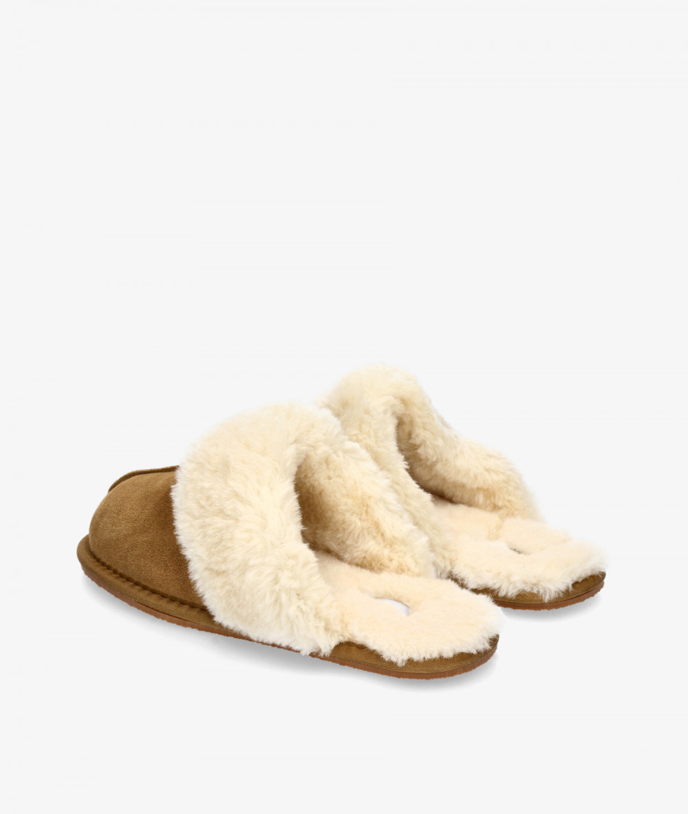 Chinela bloom&you NERA en serraje camel Chinela bloom&you NERA en serraje camel