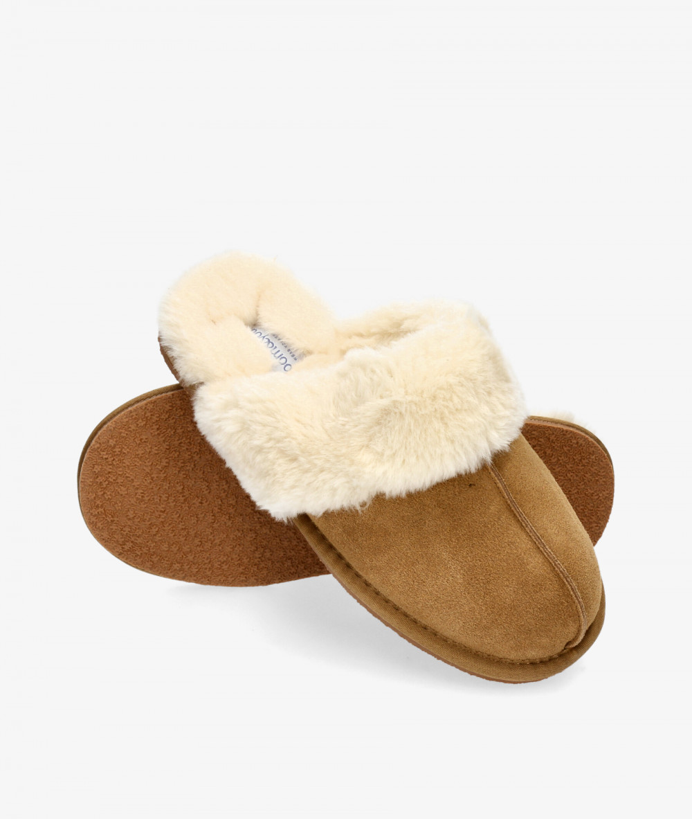 Chinela bloom&you NERA en serraje camel Chinela bloom&you NERA en serraje camel