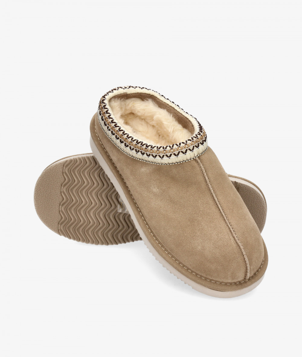 Zuecos bloom&you SCOTT en serraje taupe Zuecos bloom&you SCOTT en serraje taupe