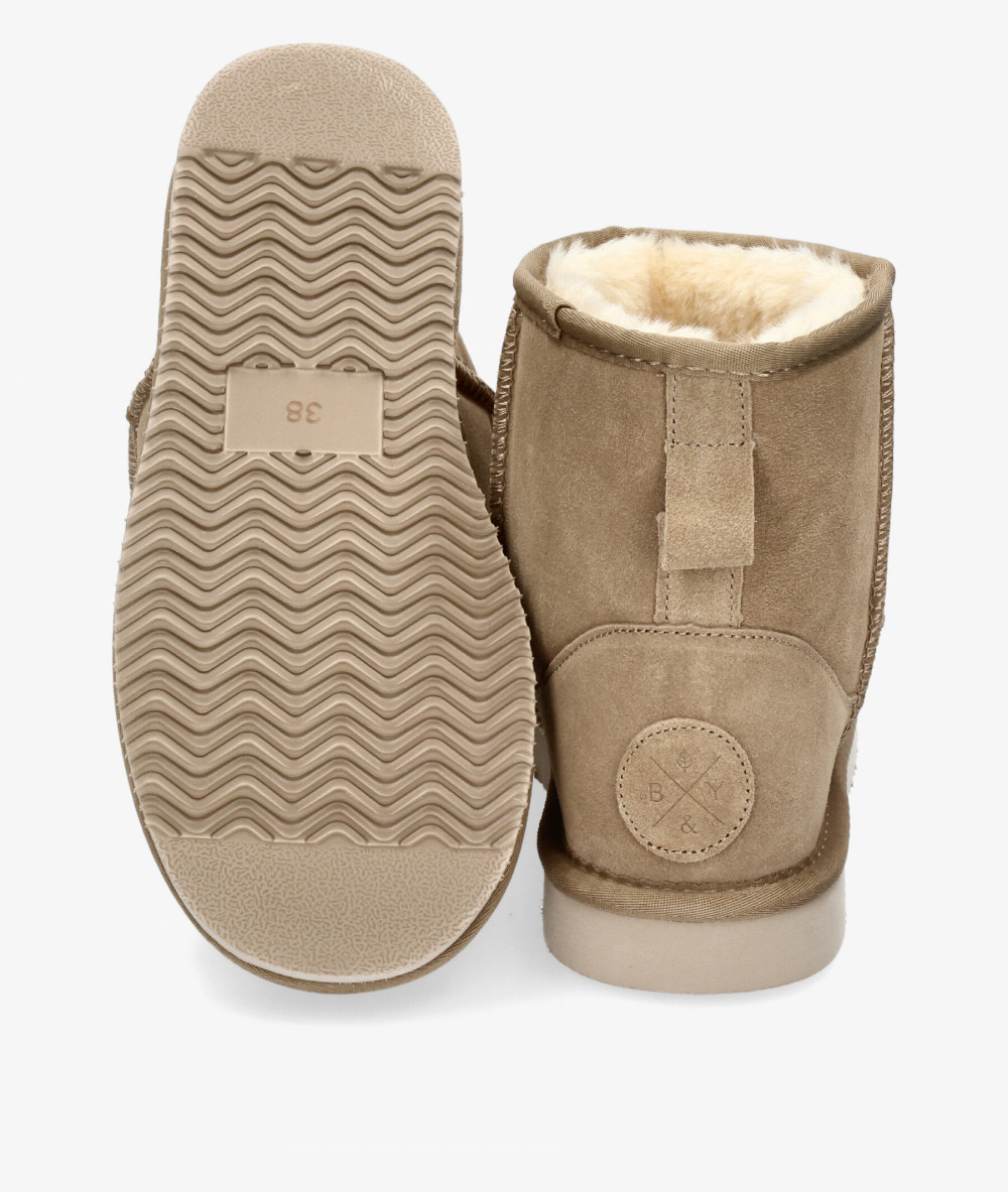 Botines bloom&you FUJI en serraje taupe