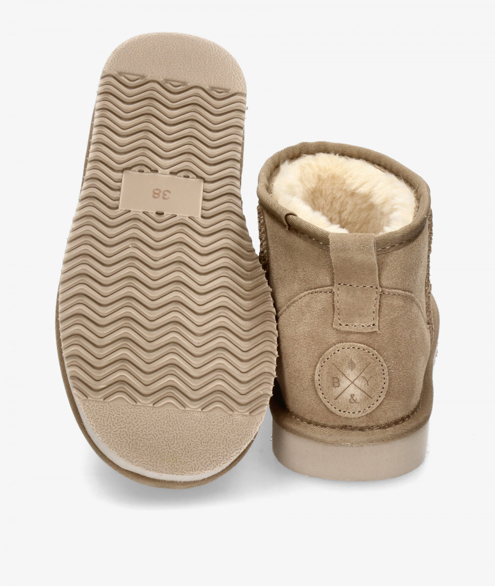 Botines bloom&you MINI FUJI en serraje taupe