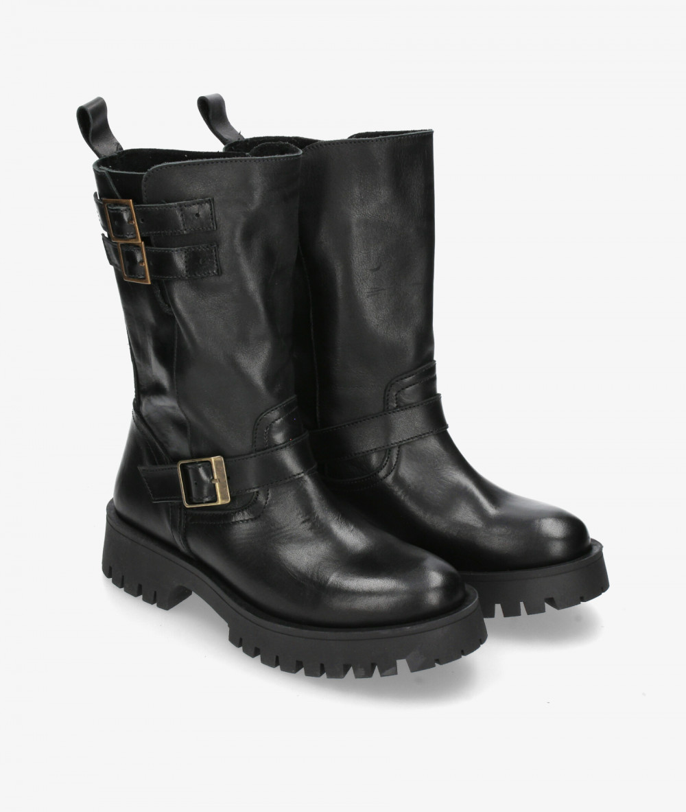 Botines Rhostock  14322 en negro Botines Rhostock  14322 en negro
