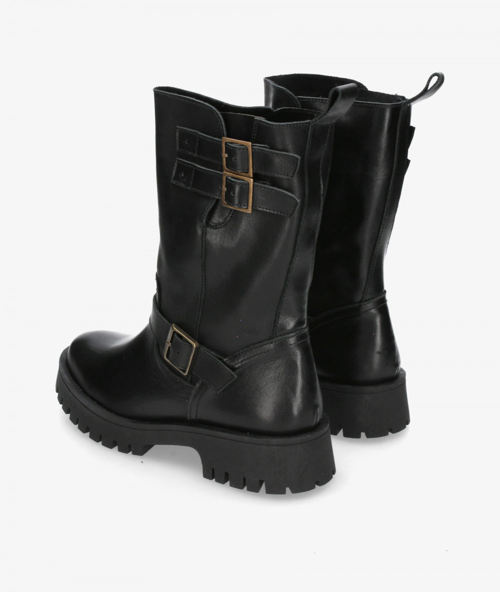 Botines Rhostock  14322 en negro Botines Rhostock  14322 en negro