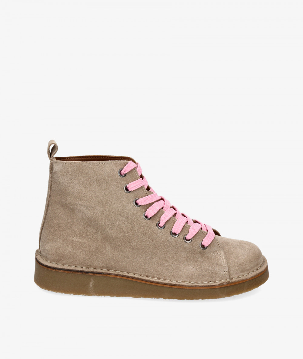 Botines Kénnebec  BOTA 550 MUJER en serraje piedra Botines Kénnebec  BOTA 550 MUJER en serraje piedra