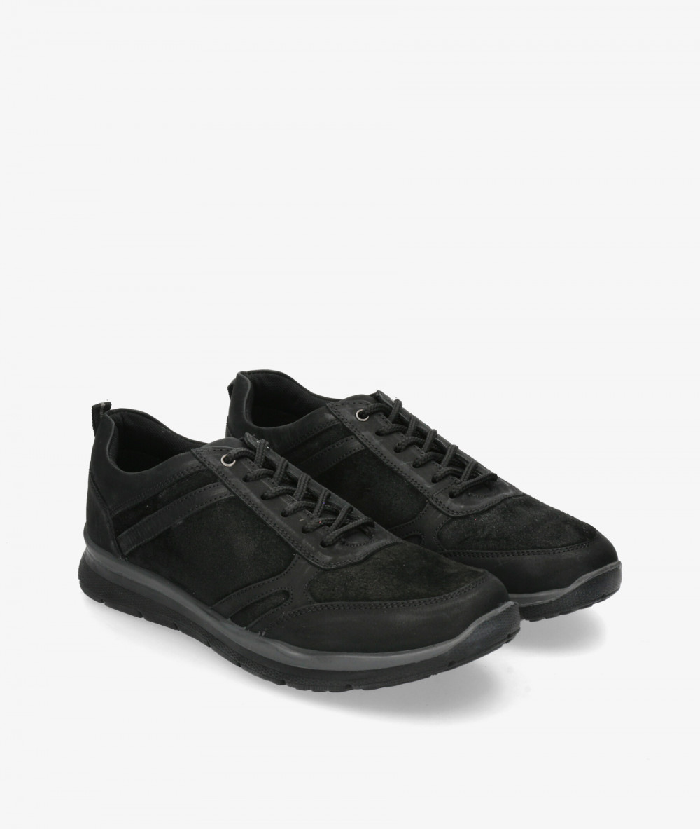 Zapatos casual St. Gallen DINO-07 en negro Zapatos casual St. Gallen DINO-07 en negro