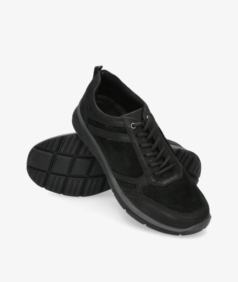 Zapatos casual St. Gallen DINO-07 en negro Zapatos casual St. Gallen DINO-07 en negro