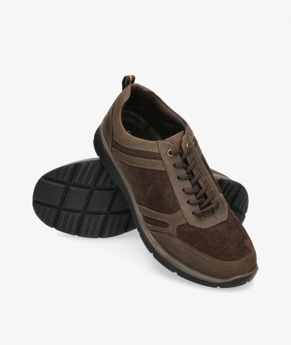 Zapatos casual St. Gallen DINO-07 en marrón Zapatos casual St. Gallen DINO-07 en marrón