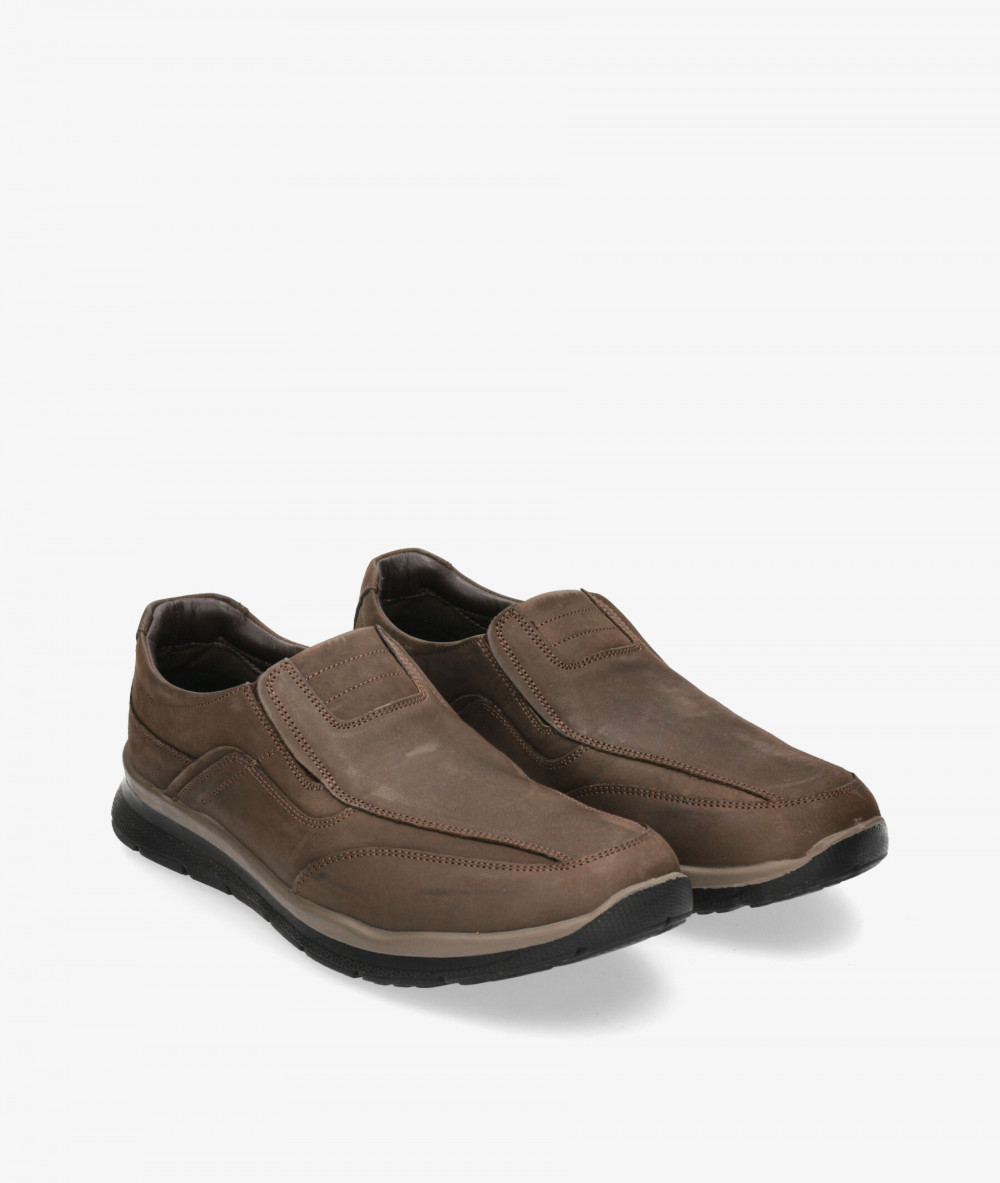 Zapatos casual St. Gallen DINO-08 en marrón Zapatos casual St. Gallen DINO-08 en marrón