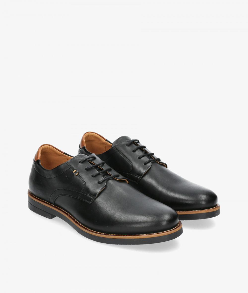 Zapatos casual pabloochoa.shoes G100L en negro Zapatos casual pabloochoa.shoes G100L en negro