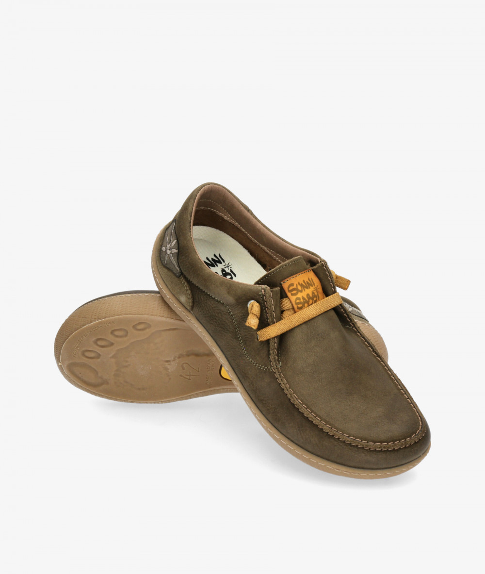 Zapatos casual Sunni Sabbi NANPO 015 en caki Zapatos casual Sunni Sabbi NANPO 015 en caki