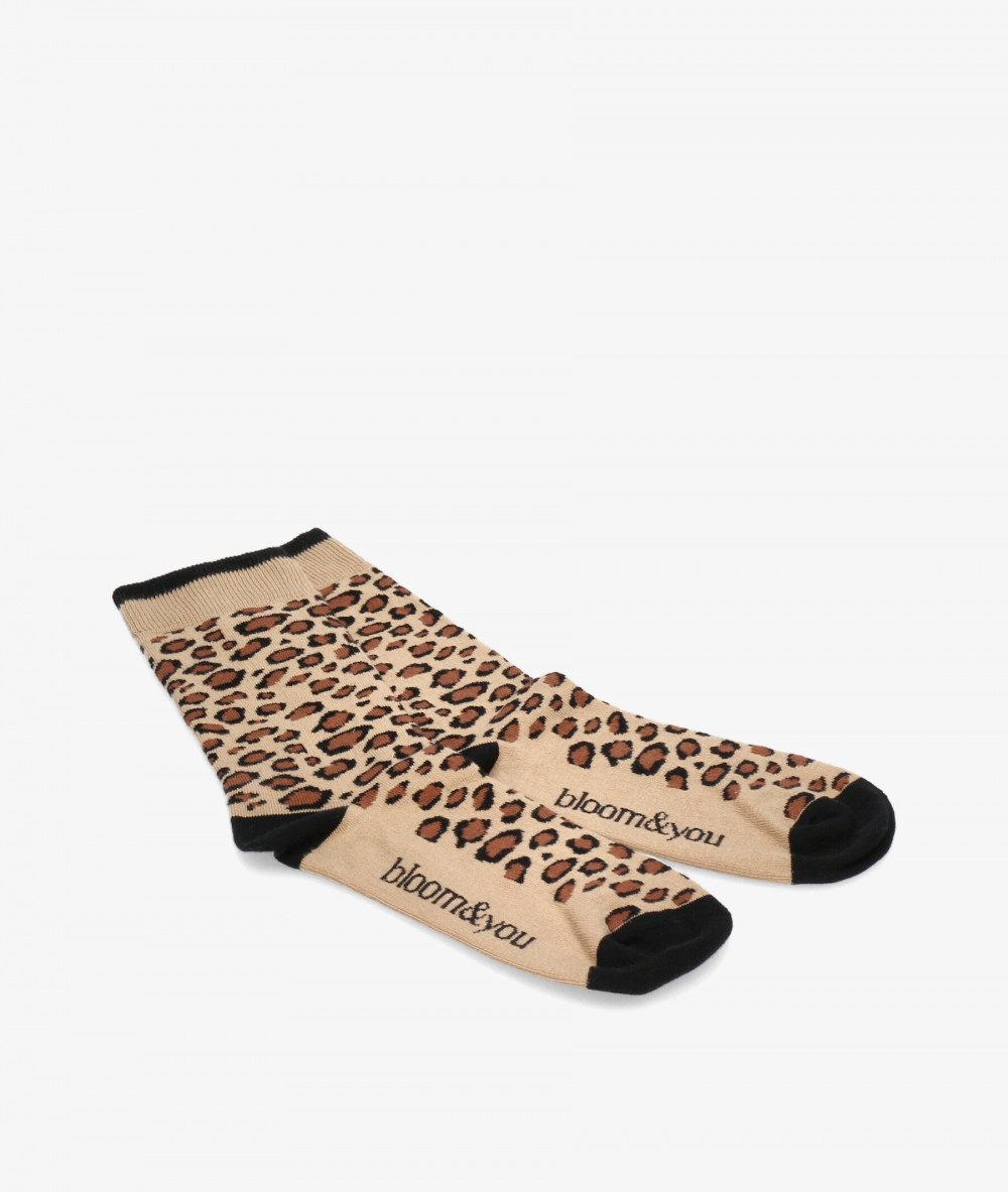 Calcetines bloom&you en leopardo 