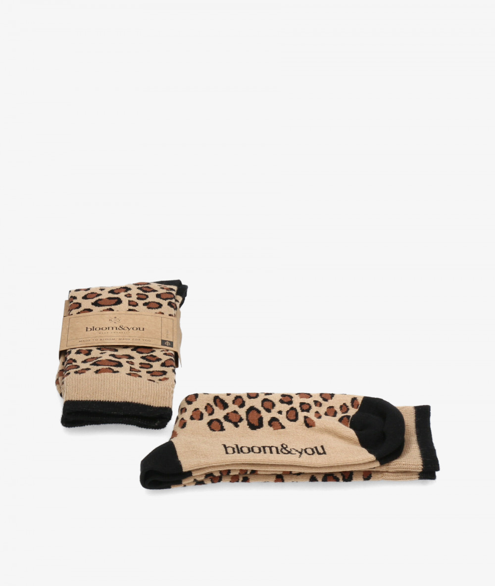 Calcetines bloom&you en leopardo 