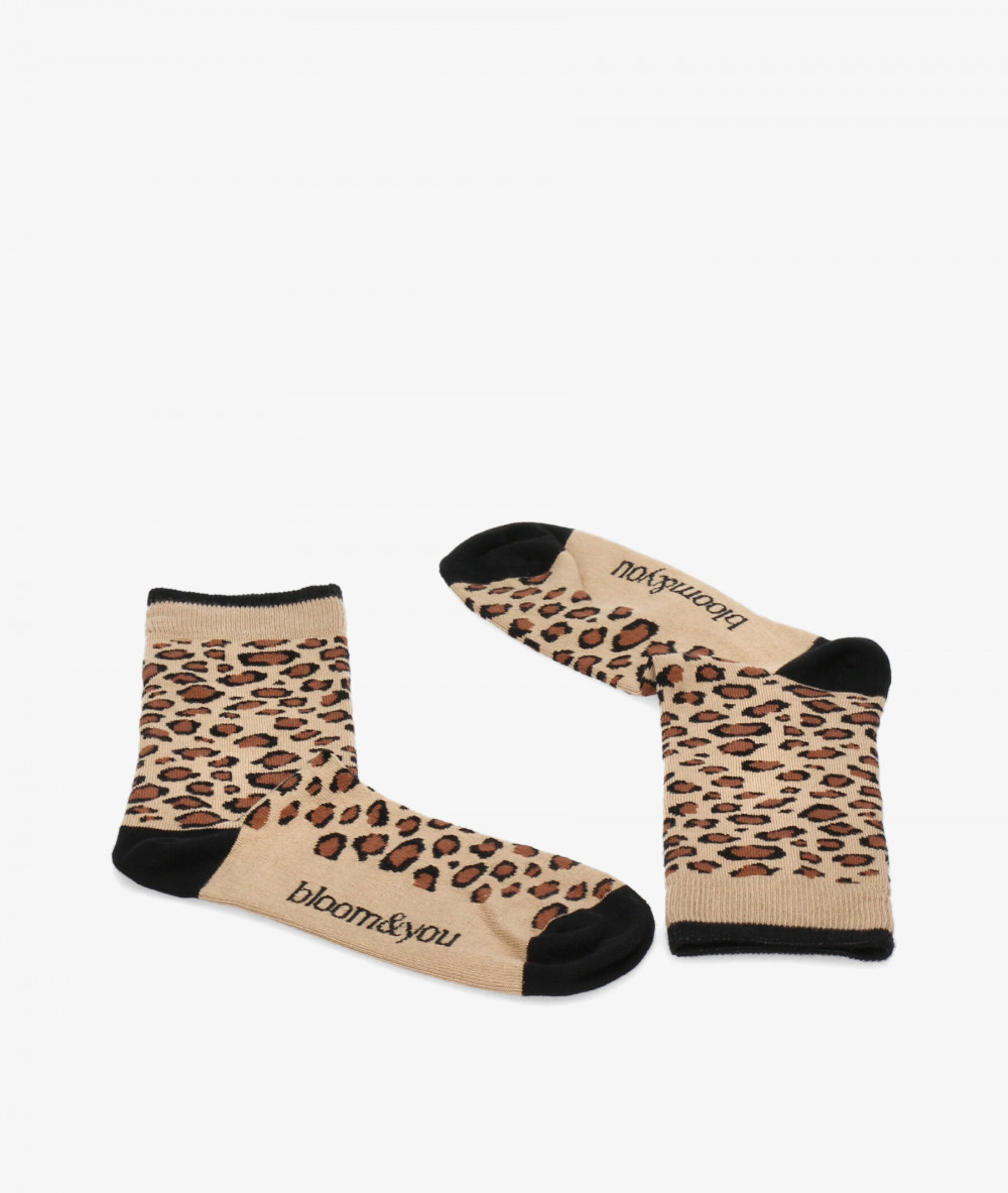 Calcetines bloom&you en leopardo 