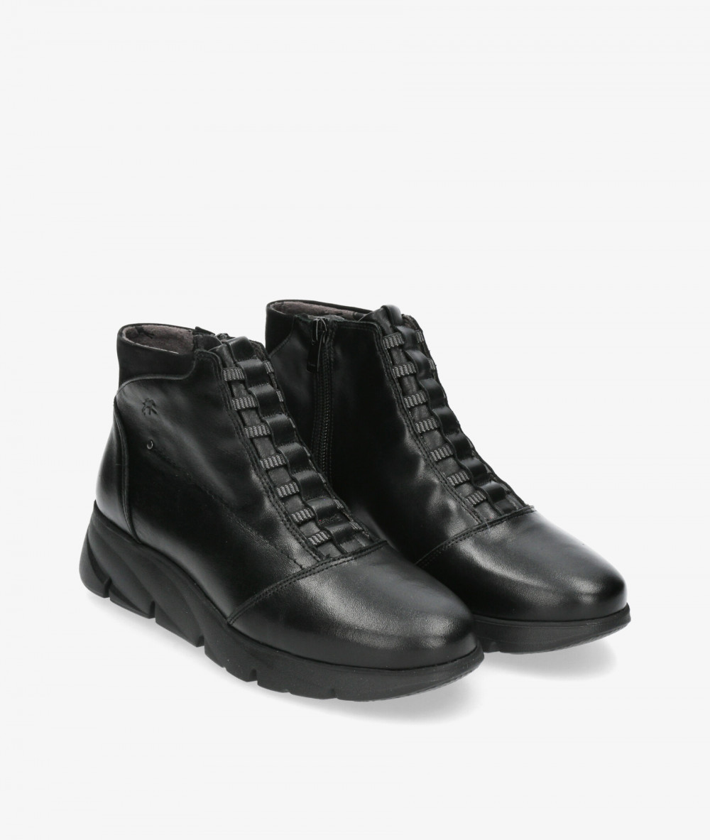 Fluchos Ankle boots  F1358 in black Fluchos Ankle boots  F1358 in black