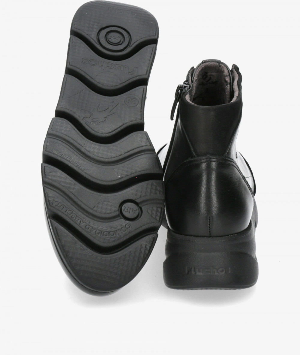 Botines Fluchos F1358 en negro