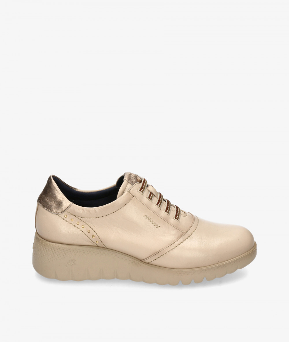 Zapatos confort Fluchos F2096 en hueso