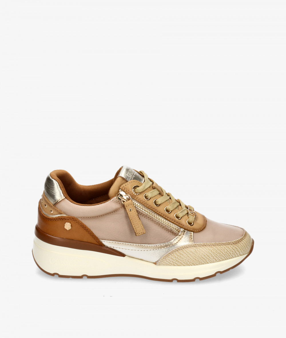 Deportivos Carmela  161825 en beige Deportivos Carmela  161825 en beige